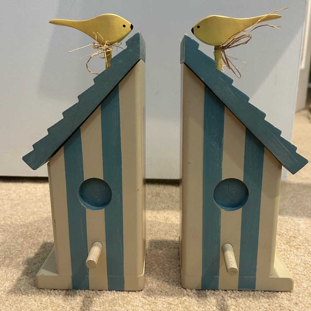 Yellow Bird Bookends 🐥📚